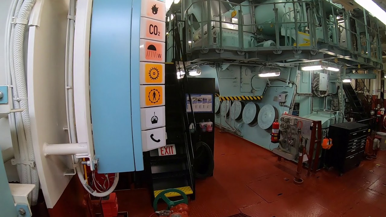 Engine room Tour Modern ECOClass Tanker YouTube
