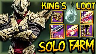 SOLO FARM King's Fall Armor & Weapons With EASE ! Full Guide - Titan |  Destiny 2