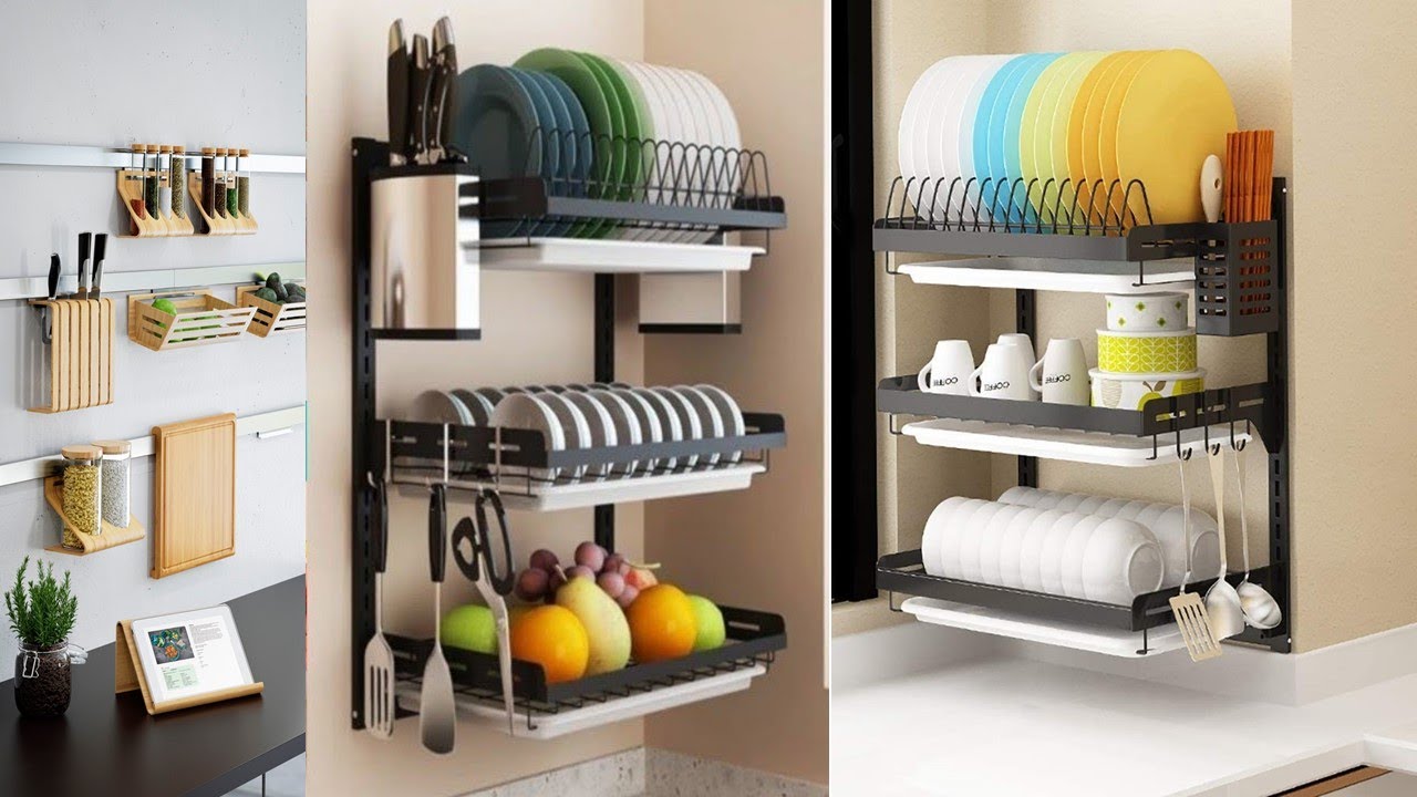 Space Saving Kitchen Organisers ! Kitchen organization ideas with