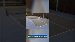 Crazy dive by Ben Cawston for the win! 🥇 #eupickleball #pickleball #pickleballislife