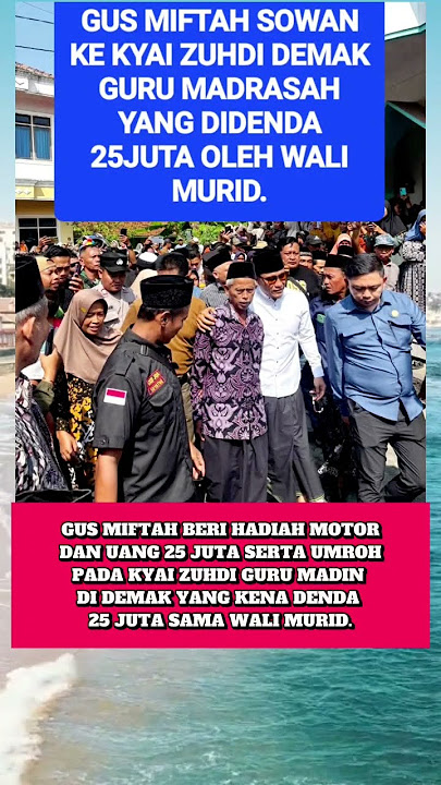 🔵 GUS MIFTAH VIRAL LAGI❗️BERI HADIAH KE GURU MADIN #shortvideo #trending #beritaterkini #gusmiftah