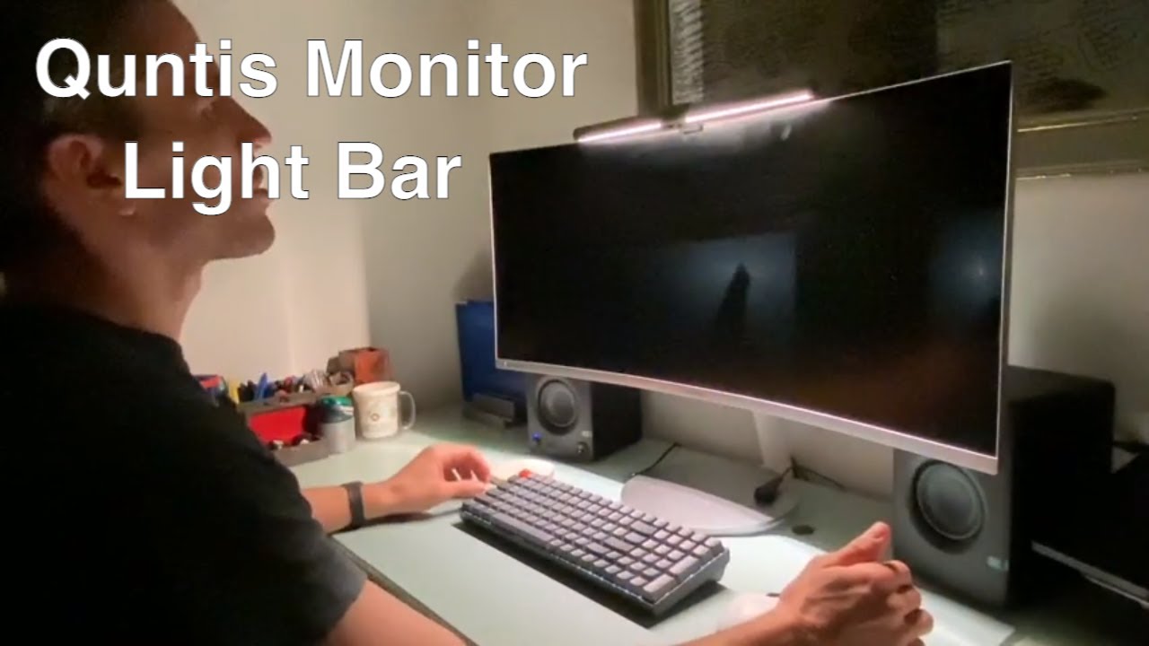 Quntis Monitor Light Bar PRO+ with Remote Control Unboxing and Review - DEV  Community