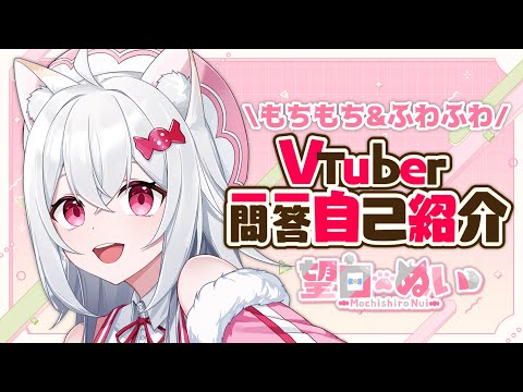 【自己紹介】VTuber 一問一答 自己紹介 🐶💭 Vtuber Q&A self introduction【新人VTuber/望白ぬい】