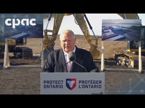 11 30 ET Ontario Premier Doug Ford Speaks With Reporters In St Thomas 