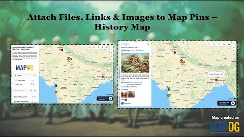 Attach Files, Links & Images to Map Pins #mapog #viral #video #map #image #file #link #story #gis