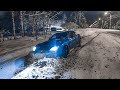 Mazda RX-8 на 2JZ - Дрифт в снегопад или как убрать тачку в отбойник :) Делаем kiss the wall