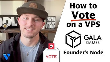 How to Vote on a VPS | Gala Games Founders Node Vote | Tutorial