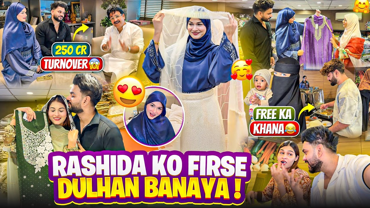Rashida Ko Firse Dulhan Banaya 😍| Trip Me Mila Surprise ❤️| Fokats | Abresh & Zeeshan
