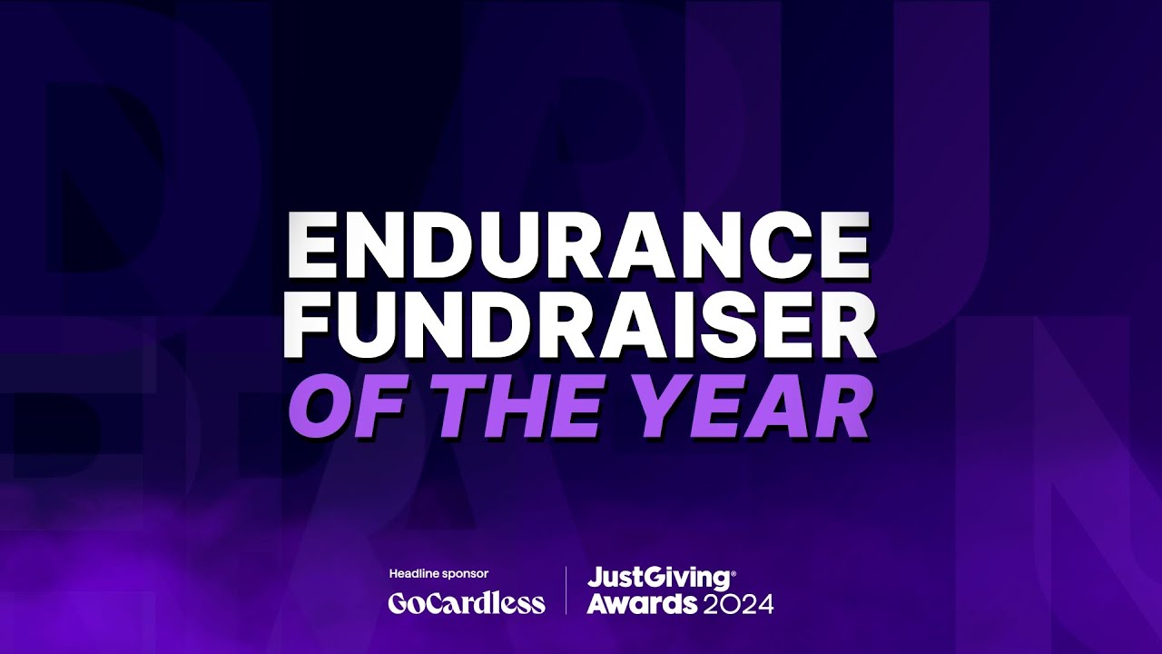2024 GoCardless JustGiving Awards: ENDURANCE FUNDRAISER OF THE YEAR