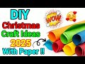 Last Minute Christmas Decoration Craft Ideas/ Christmas Crafts/Christmas Decoration Idea With Paper
