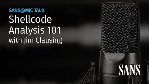 Shellcode Analysis 101 | SANS@MIC Talk