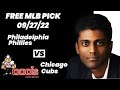 MLB Picks and Predictions - Philadelphia Phillies vs Chicago Cubs, 9/27/22 Free Best Bets & Odds