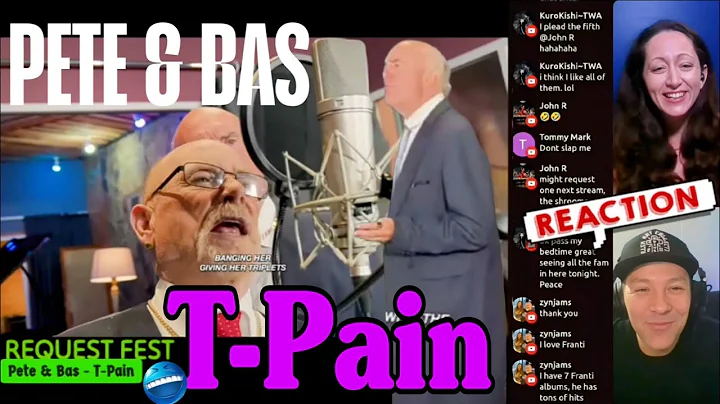 American Couple React to PETE & BAS - T-PAIN 😆 Request Fest
