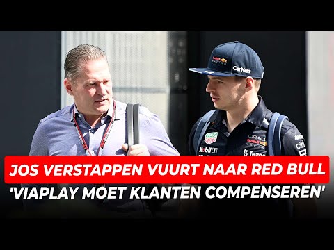 Jos Verstappen vuurt naar Red Bull: "Tien punten van Max weggegooid", Viaplay moet gaan compenseren