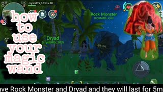 How to use magic wand - Utopia Origin play your way
