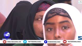 Dugsiga H/DH iyo Sare ee Nasrudiin oo xaflad u sameeyay arday ka qalinjebisay dugsigaasi.