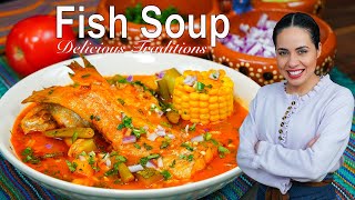 Mexican CATFISH soup | soup recipes | Villa Cocina