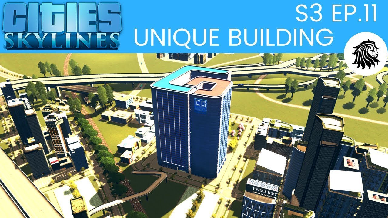 Cities Skylines S3 E11 FIRST UNIQUE BUILDING (XBOXPS4) YouTube