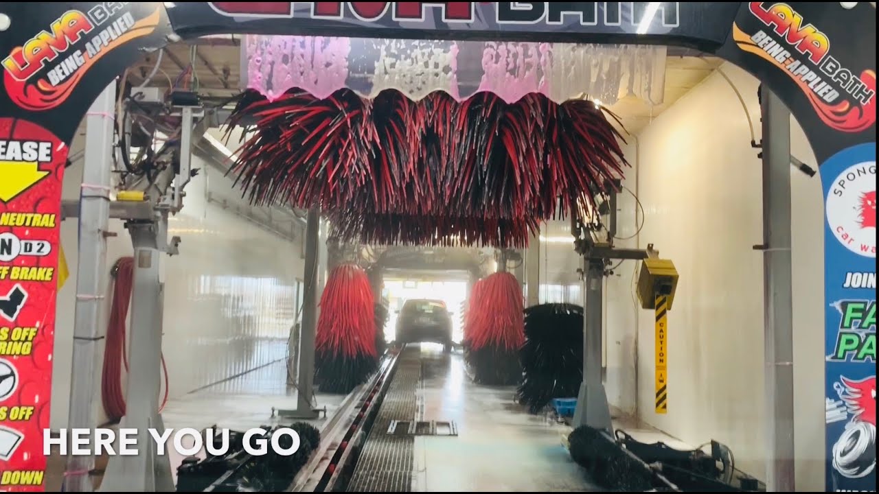 Automatic car 🚗 wash USA 🇺🇸 YouTube