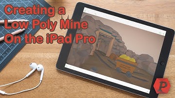 Low Poly Mine Time-lapse | Made on iPad with Polydust