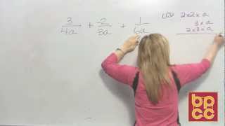 Math 099 Module 11.4 - Addition and Subtraction of Rational Expressions Profile