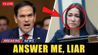 JUST IN: AOC Tried To HUMILIATE Marco Rubio — His Savage Response Leaves Her REGRETTING It!!!