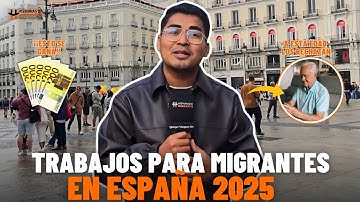 Migrantes cuentan la realidad del trabajo en España este 2025