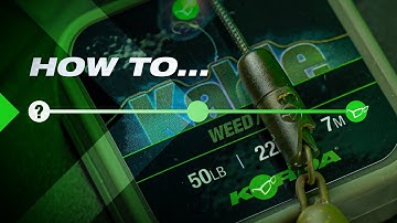 How To Set Up a Heli-Safe on a Leadcore Leader | Korda Carp Fishing