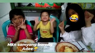 Makan samyang bareng Ade😂