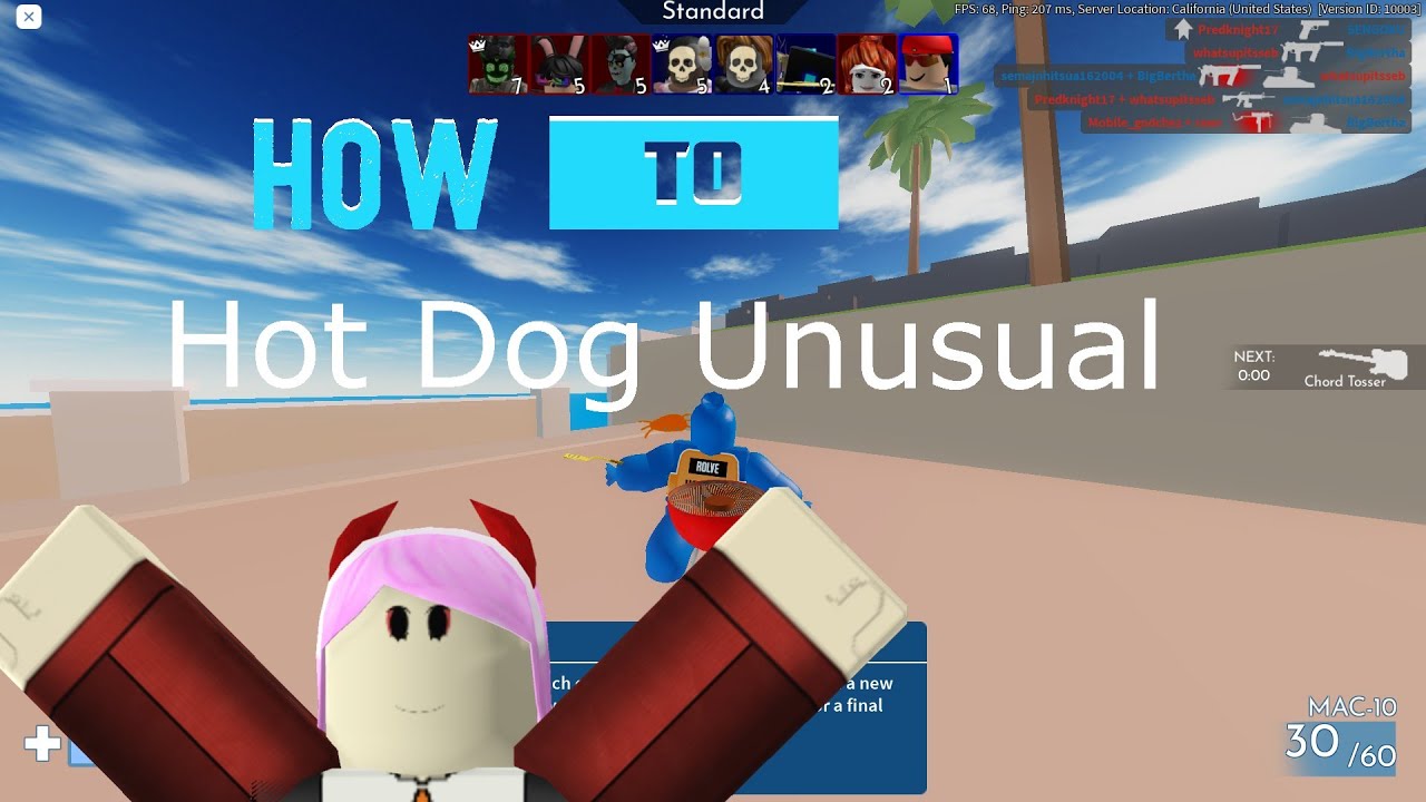 How To Get Hot Dog Unusual In Arsenal Roblox YouTube how-to-get-hot-dog-unusual-in-arsenal-roblox-youtube