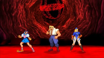 Marvel VS Capcom 2 - Sakura/Charlie/Cammy - Expert Difficulty Playthrough