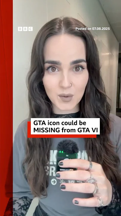 Grand Theft Auto icon could be missing from GTA VI. #GTA6 #Lazlow #BBCGaming #BBCNews