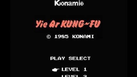 Yie Ar Kung Fu (NES) Music - Fight Theme