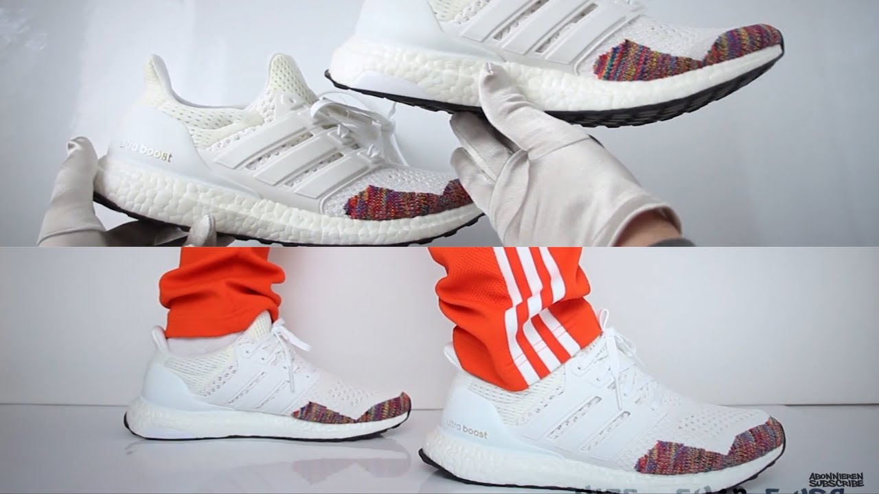 Adidas Ultra Boost Multicolor (review) UNBOXING & ON