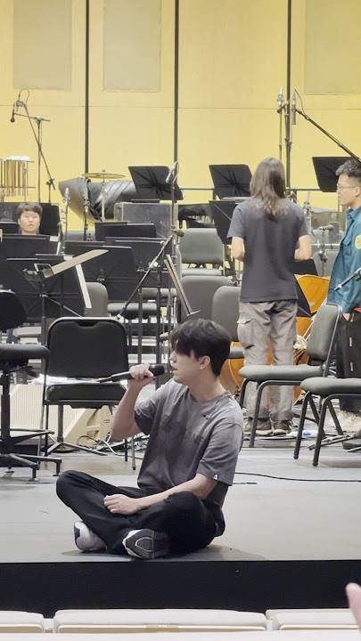 Dimash 'SOS' rehearsal, Vietnam
