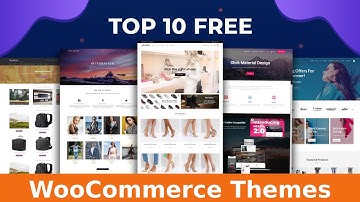 Top 10 Free WooCommerce Themes | Best Free eCommerce Themes For WordPress | Wpshopmart
