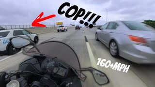 HE CAN’T KEEP UP… (COPS, RACING, WHEELIES)