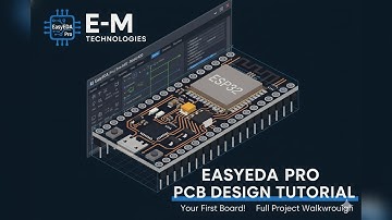 Design Your First ESP32 PCB in #easyeda  Pro! (Beginner Schematic & Layout Guide)||PART#1