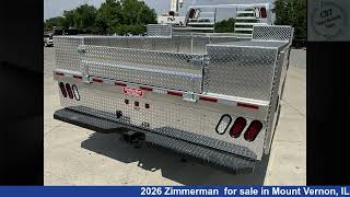 Eye-catching 2026 Zimmerman Service Body For Sale in Mount Vernon, IL