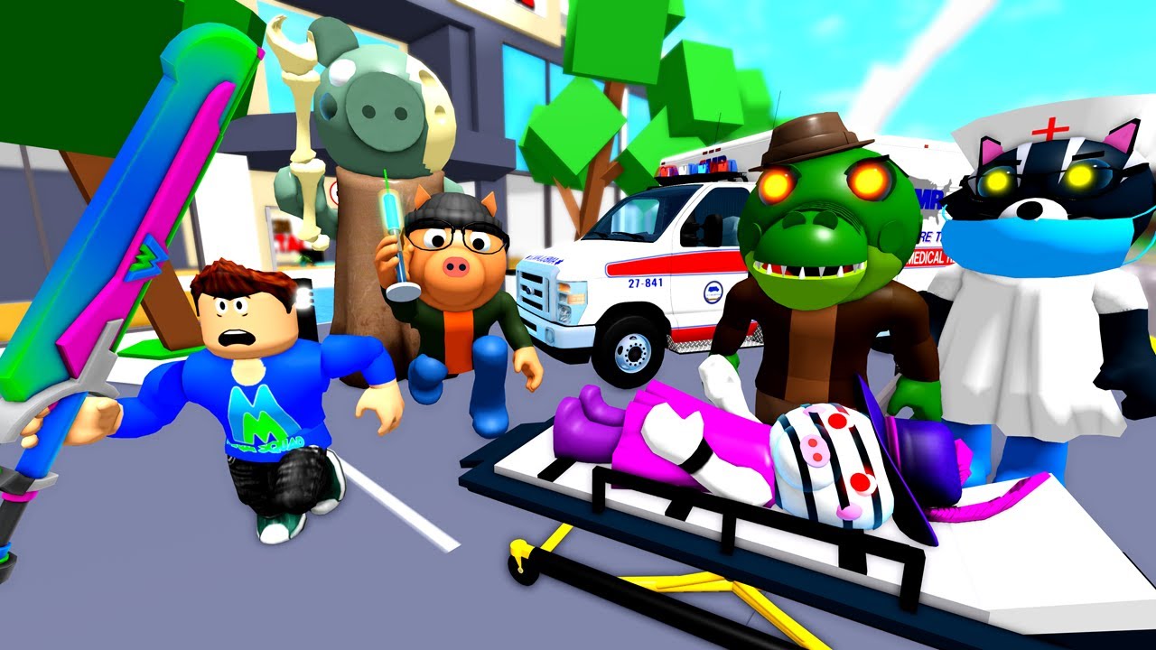 Roblox Piggy Takes Over Brookhaven RP - Animating Your Comments Roleplay Funny Moments