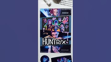 Scrapbooking | KPop Demon Hunters Huntrix How It