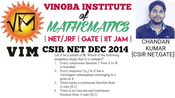 CSIR NET DEC 2014 PART C REAL ANALYSIS PROBLEM
