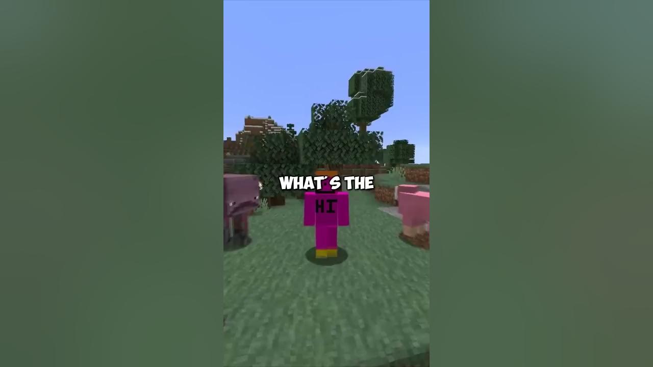 the forgotten minecraft mob... the forgotten minecraft mob...