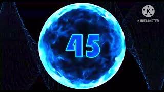 Countdown Timer 60 seconds ( v 263 ) circle clock with sound effects 4k