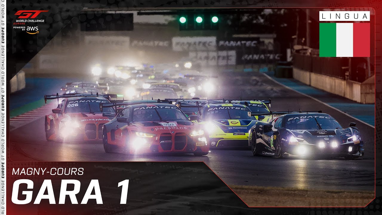 IN DIRETTA | Gara 1 | Magny-Cours | GT World Challenge Europe powered by AWS 2025 (Italiano)
