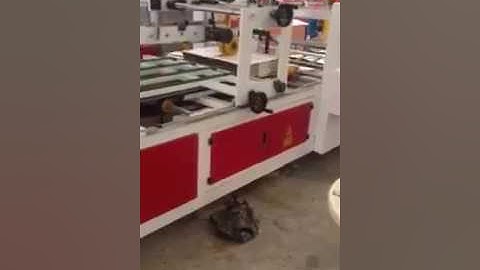 YF series auto folder gluer with strapping machine