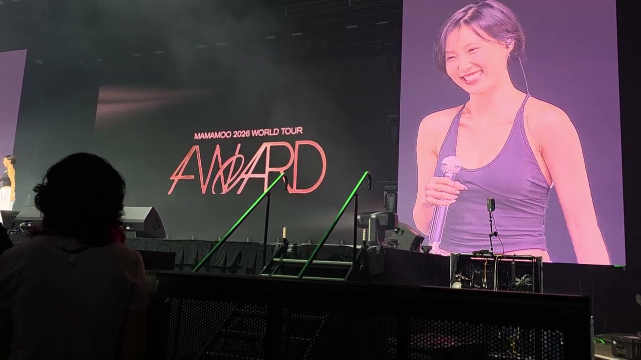 Mamamoo Soundcheck In Kent / Seattle 8/30/26 - YouTube