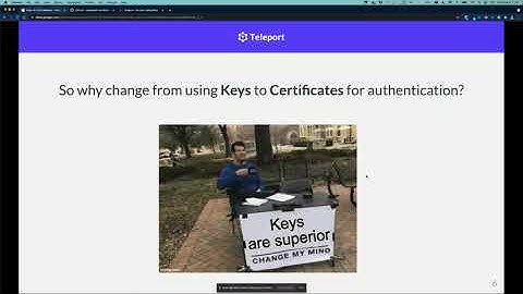 Keys or Certs for SSH Access? Why Should I Care?
