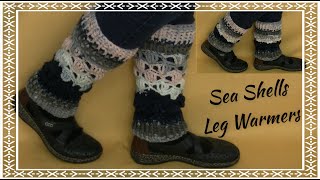 Crochet Quick and Easy Sea Shells Leg Warmers by Amira Crafts 1,201 views 3 years ago 27 minutes