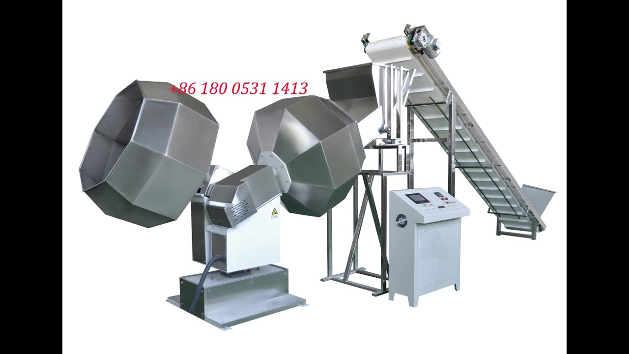 fully automatic double drum octagonal seasoner